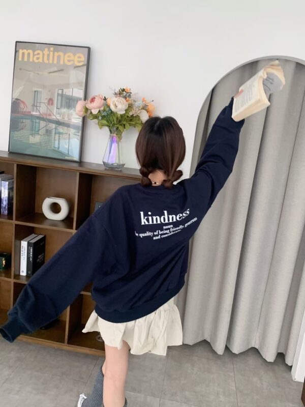 "Kindness" Oversized Sweatshirt - Image 6