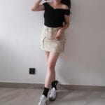 Suede Work Skorts - Image 3