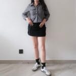 Suede Work Skorts - Image 4