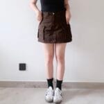 Suede Work Skorts - Image 10