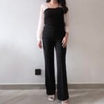 Waisted Flare Pants
