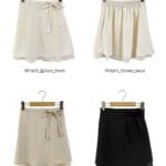 COMEBACK!! Side Ribbon Layered Skirt - Image 19