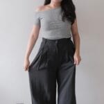 COMEBACK!! One Shoulder Ribbed Top - Image 9