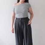 COMEBACK!! One Shoulder Ribbed Top - Image 11