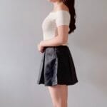 COMEBACK!! One Shoulder Ribbed Top - Image 4