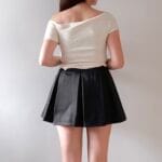 COMEBACK!! One Shoulder Ribbed Top - Image 5