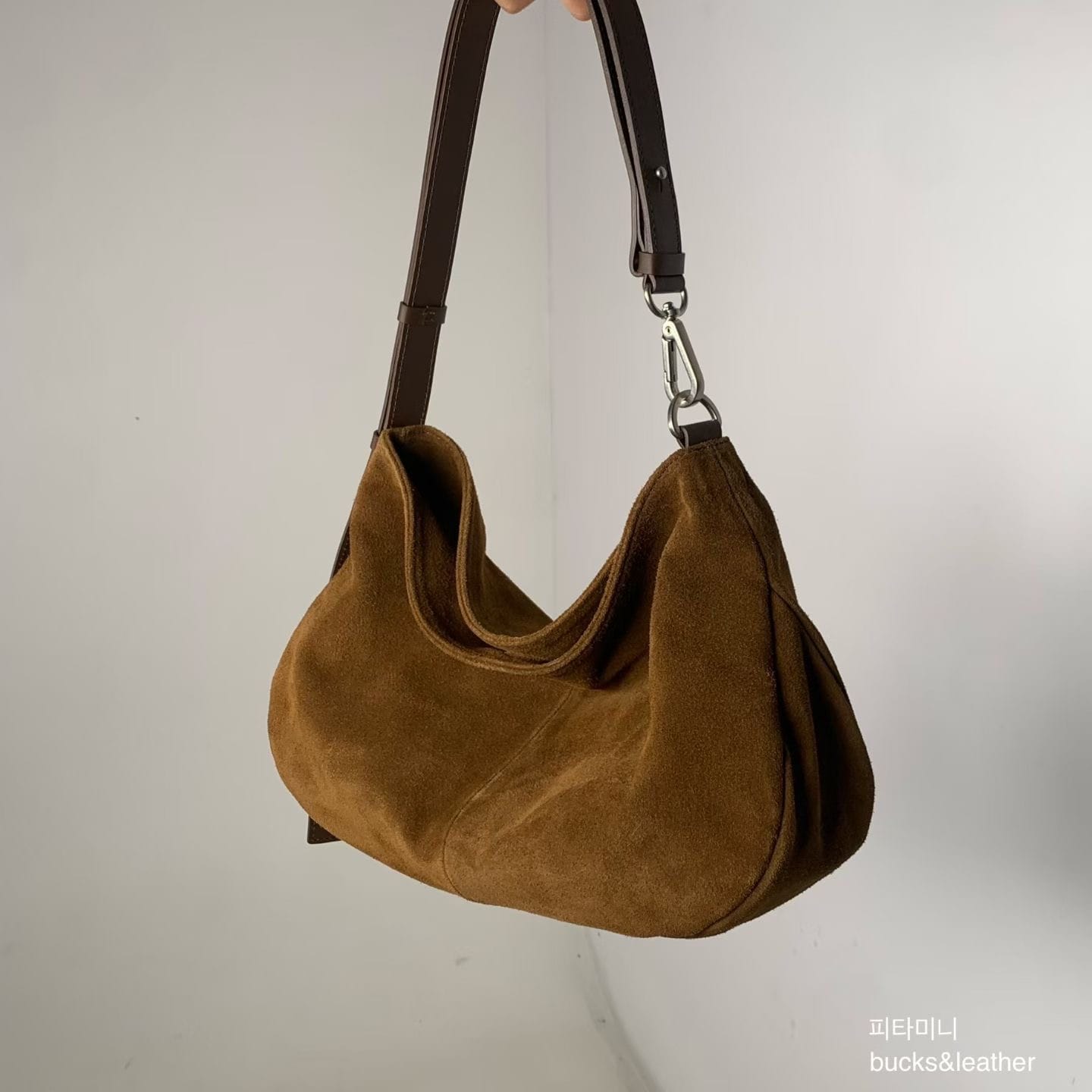 Suede Baguette Shoulder Bag – Large – 36hr.s Suede Baguette Shoulder Bag – Large – 36hr.s