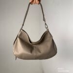 Suede Baguette Shoulder Bag - Small - Image 7