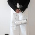 Bucks and Leather Cylinder Bag