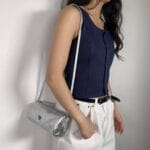 Bucks and Leather Cylinder Bag - Image 2