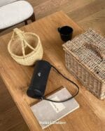 Bucks and Leather Cylinder Bag - Image 4