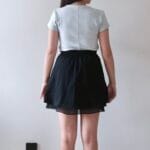 COMEBACK!! Side Ribbon Layered Skirt - Image 13