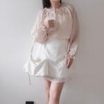 COMEBACK!! Side Ribbon Layered Skirt - Image 8