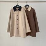 [Premium] Corduroy Trench Coat - Image 11