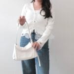 [Premium] Super Pretty Floral Eyelet Wool Cardigan - Image 10