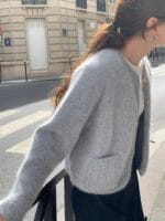 [Premium] OUNCE Angora Gold-Button Cardigan - Image 4