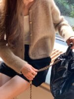 [Premium] OUNCE Angora Gold-Button Cardigan - Image 6