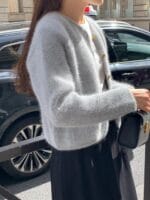 [Premium] OUNCE Angora Gold-Button Cardigan - Image 17