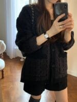 [Premium] OUNCE Soft Glow Tweed Cardigan - Image 6