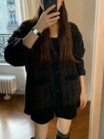 [Premium] OUNCE Soft Glow Tweed Cardigan - Image 7