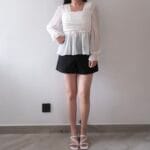 Square Patched Blouse - Image 2