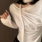 2 Ways Ruffle Wrapped Choker Top - Image 24