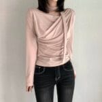 2 Ways Ruffle Wrapped Choker Top - Image 29