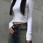 COMEBACK!! One Shoulder Classic Tee - Image 3