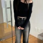 COMEBACK!! One Shoulder Classic Tee - Image 13