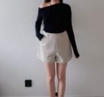 COMEBACK!! One Shoulder Classic Tee - Image 17