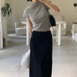 Pleated Mock Neck Crop Top - Image 8