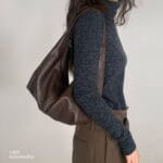 Bucks and Leather Daily Triangular Tote (Medium) - Image 3