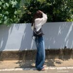 Bucks and Leather Drape Tote (Small) - Image 11