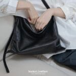 Bucks and Leather Drape Tote (Small) - Image 4