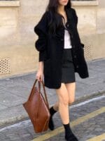 [Premium] Paris 90% Wool Blended Texture Jacket - Image 12