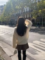 [Premium] OUNCE Rina Mohair V Knit - Image 31