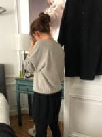 [Premium] OUNCE Racoon Cashmere Knit Sweater - Image 12