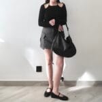 Suede Baguette Shoulder Bag - Large - Image 18