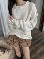 [Premium] Petite Bloom Balloon Skort - Image 18