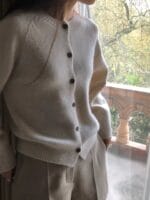 [Premium] OUNCE Raccoon Cashmere Cardigan - Image 3