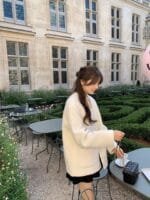 [Premium] OUNCE Ben Alpaca Half Coat - Image 10