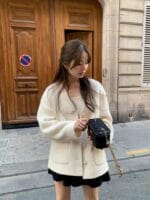 [Premium] OUNCE Ben Alpaca Half Coat - Image 11