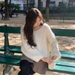 [Premium] OUNCE Rina Mohair V Knit - Image 12