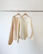 [Premium] OUNCE Rina Mohair V Knit - Image 14