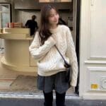 [Premium] OUNCE 100% Wool Mago Cable Knit