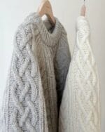 [Premium] OUNCE 100% Wool Mago Cable Knit - Image 5