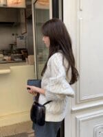 [Premium] OUNCE 100% Wool Mago Cable Knit - Image 9