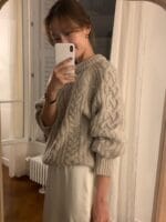 [Premium] OUNCE 100% Wool Mago Cable Knit - Image 10