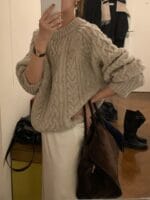 [Premium] OUNCE 100% Wool Mago Cable Knit - Image 11