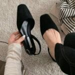 Leather Mood Slingback Flats